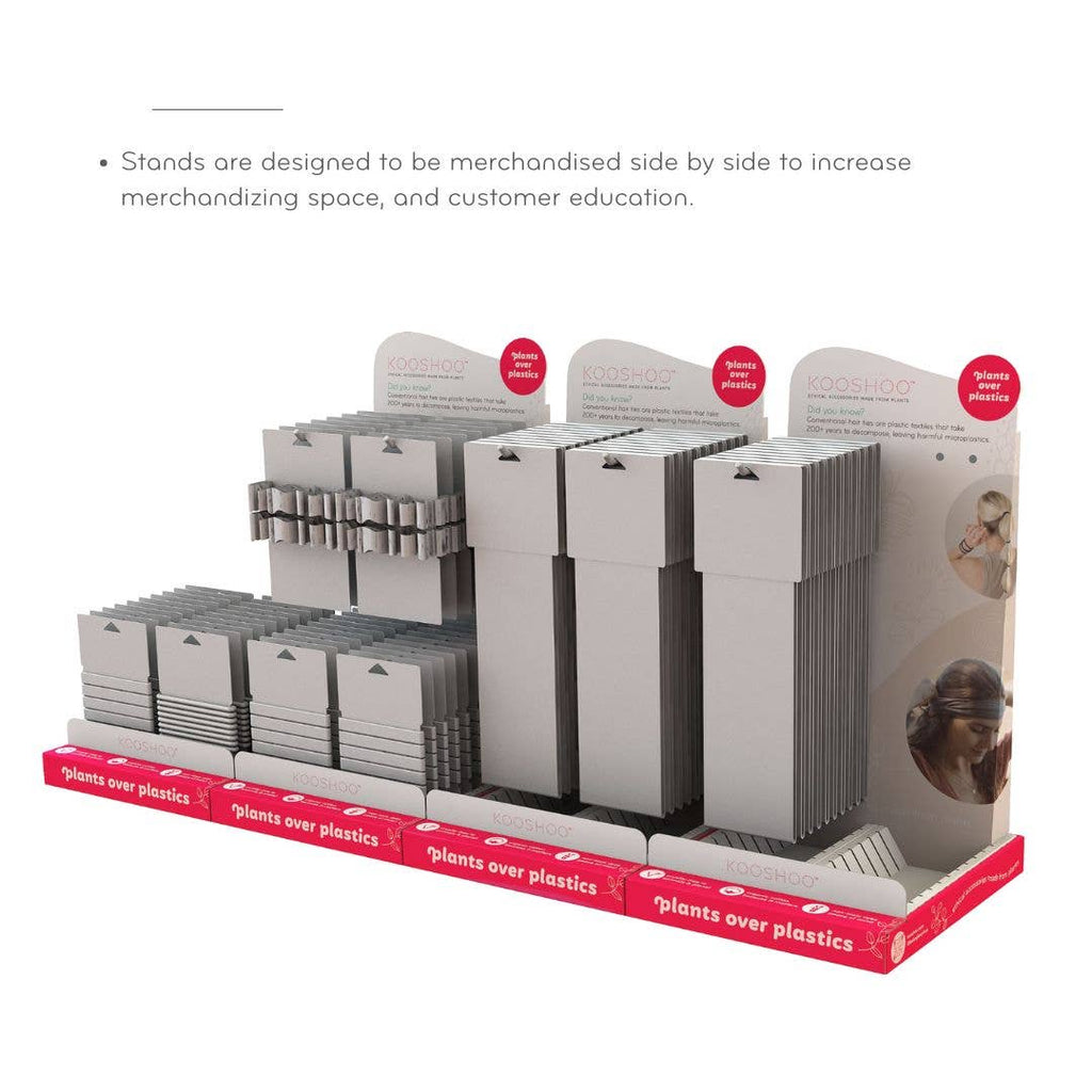 KOOSHOO Display Stand – A Point-of-Purchase & Shelf Solution