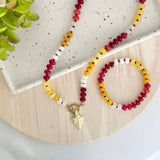 Gemstone Candy Bracelet - Chiefs