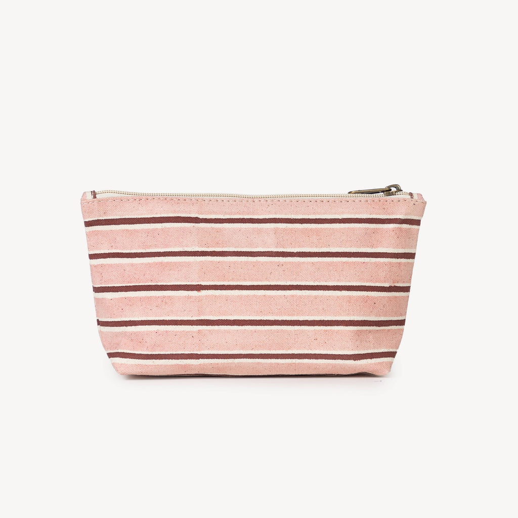 Medium Waterproof Pouch - Winter Berry Stripe