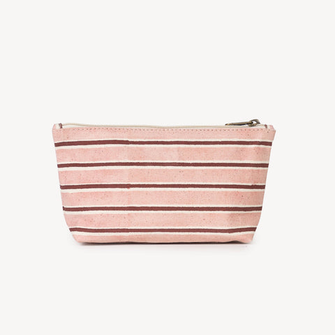Medium Waterproof Pouch - Winter Berry Stripe