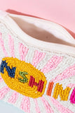 Sunshine Beaded Coin Purse