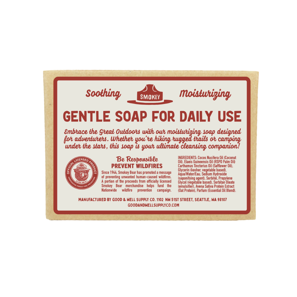 Smokey Bear Bar Soap - Orange & Clove