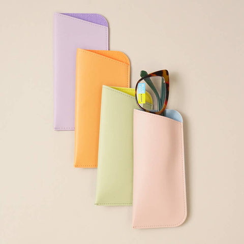 Two Tone Slip-In Eyeglass Cases
