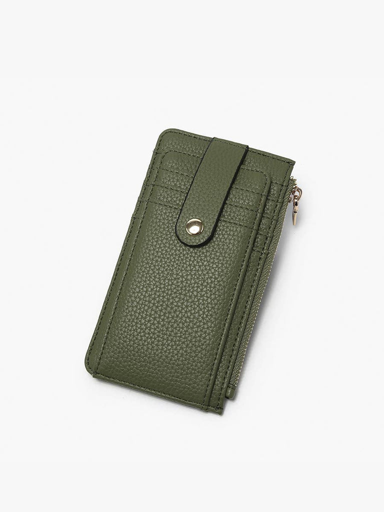 WL2541 Mae Multi-Card Wallet w/ Strap Snap Closure