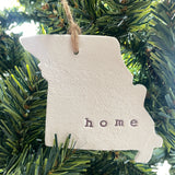 Clay Missouri Ornament