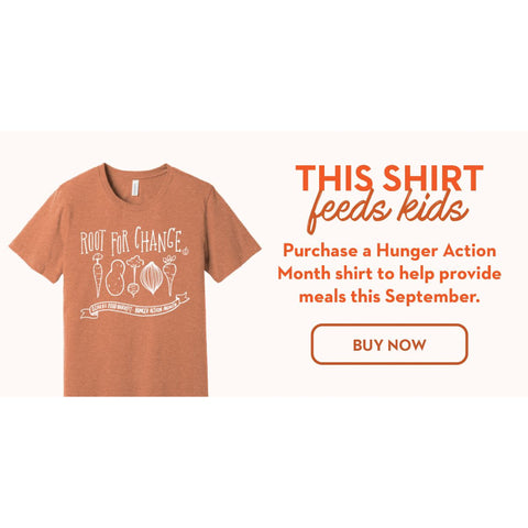 Hunger Action Month Tee - Ozarks Food Harvest