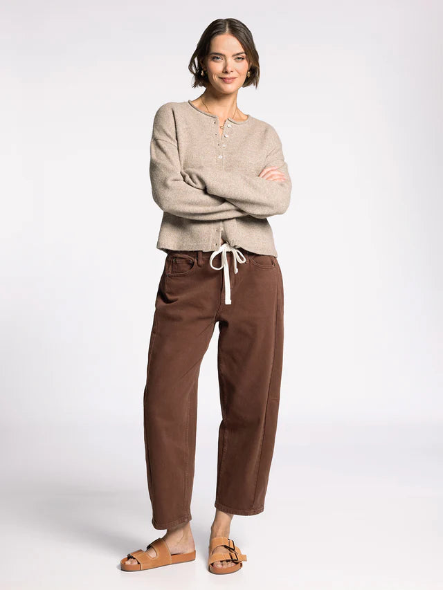 Dover Cardigan - Taupe