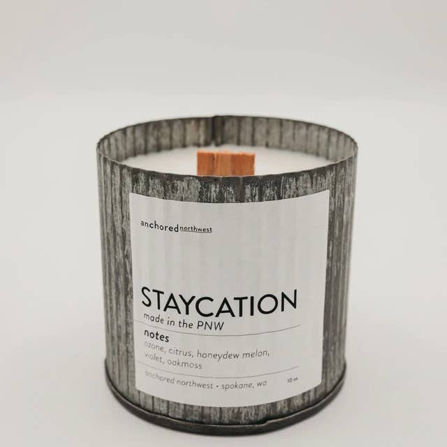 Rustic Vintage Candle - Staycation