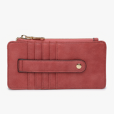 Saige Slim Card Holder Wallet - Terracotta