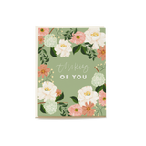 Sage Rose Sympathy Card