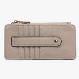 Saige Slim Card Holder Wallet - Fog Grey