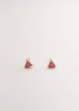 Tiny Pink Opal Heart