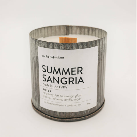 Rustic Vintage Candle - Summer Sangria
