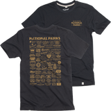 National Park Type T-shirt - Deep Navy