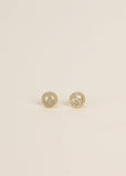Pavé Stud - Peace Sign
