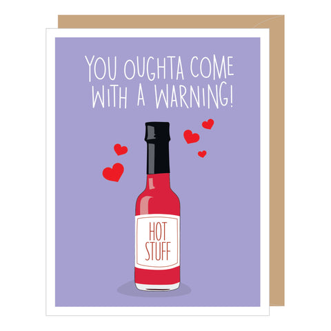 VDay - Hot Sauce Valentine's Day Card