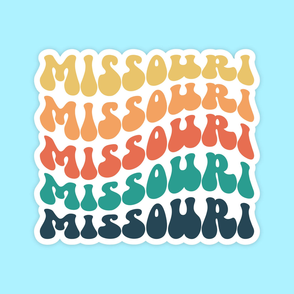 Retro Missouri Sticker