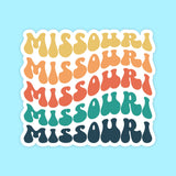 Retro Missouri Sticker