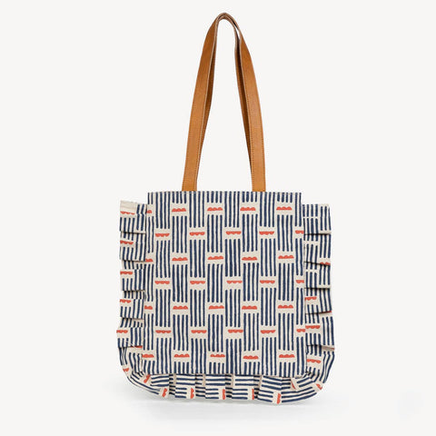 The Momo Tote -  Monsoon Print