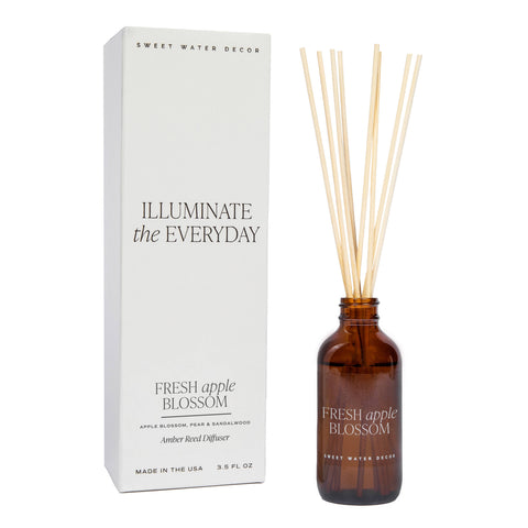 Fresh Apple Blossom Amber Reed Diffuser