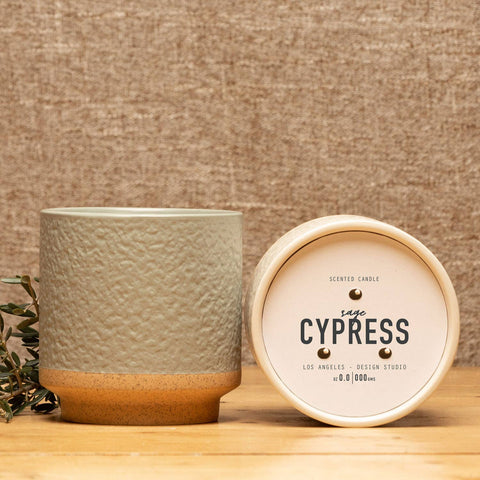24 oz Sage Cypress 3-Wick Candle