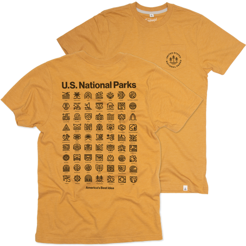 U.S. National Parks Pocket T-shirt