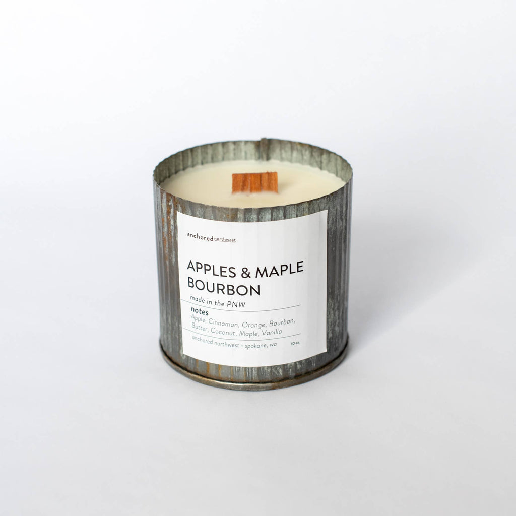 Rustic Vintage Candle - Apples & Maple Bourbon