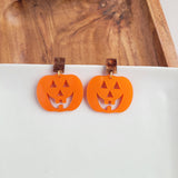 Pumpkin Earrings / Halloween