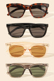 Assorted Acetate Wafer Frame Sunglasses