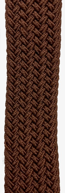 Woven Stretch Belt - Brown