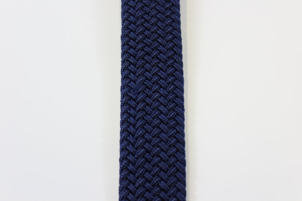 Woven Strech Belt - Navy