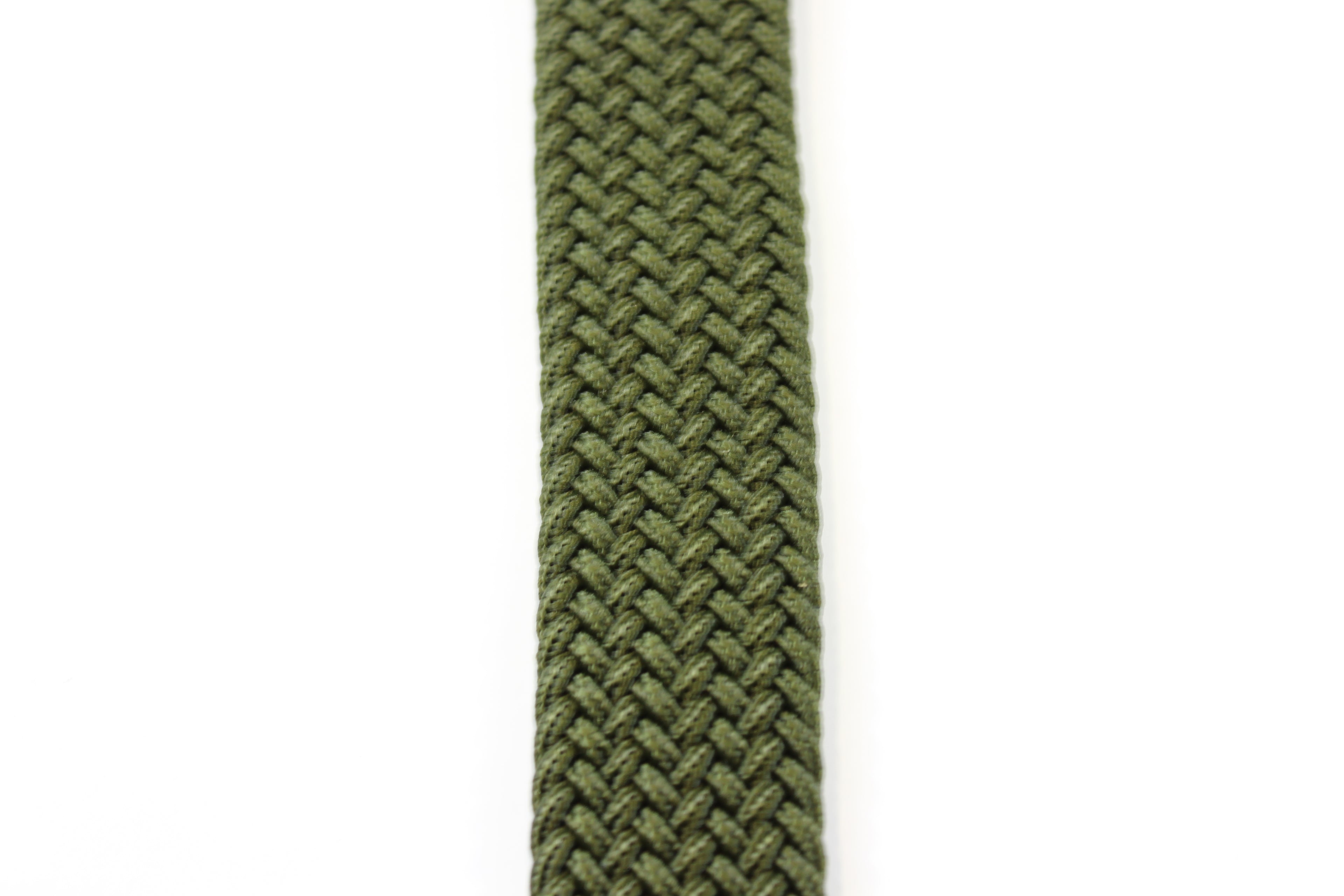 Woven Strech Belt - Dark Green