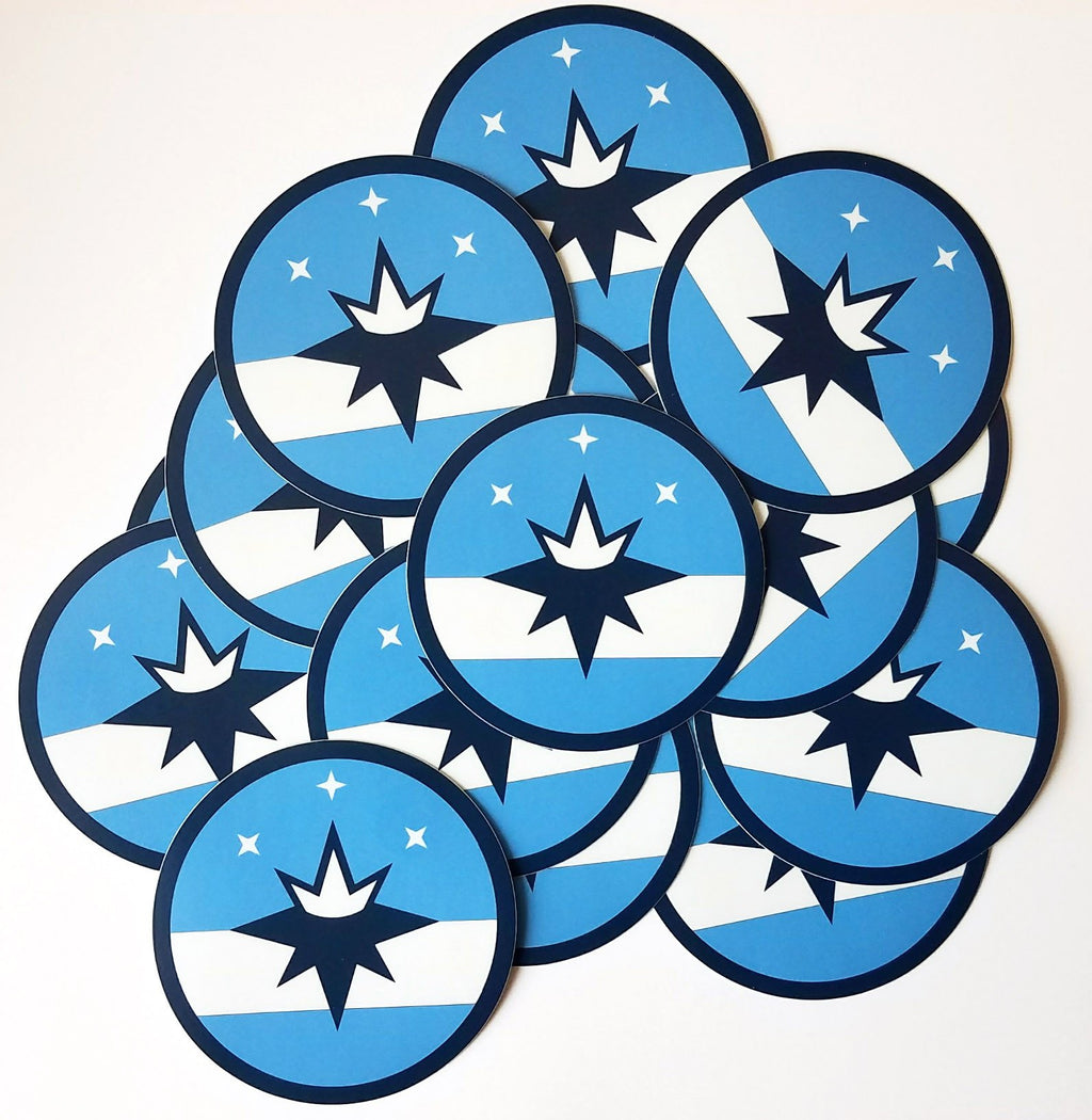 Springfield Flag Roundel Window Sticker