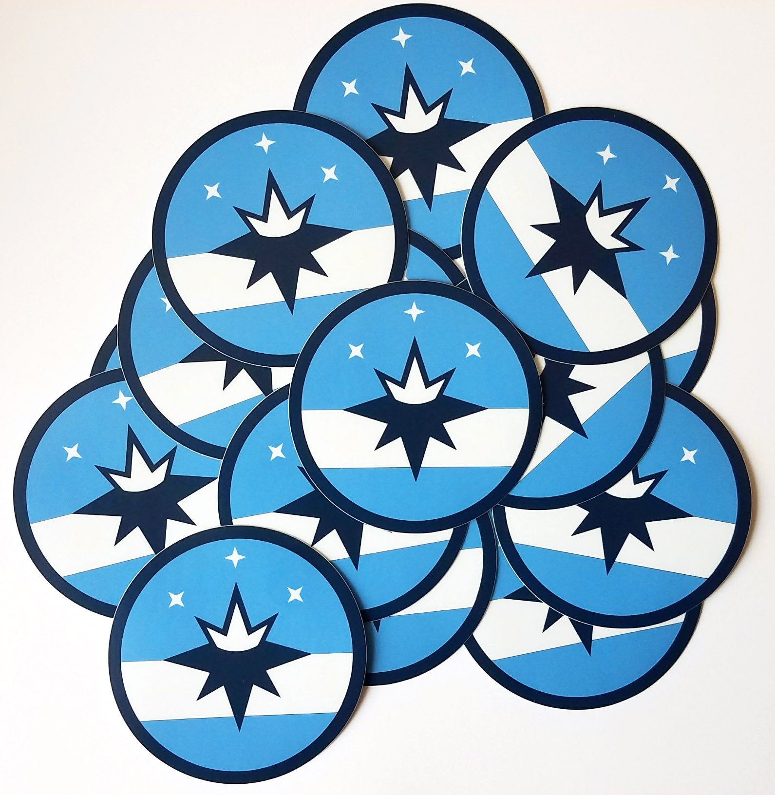 Springfield Flag Roundel Window Sticker