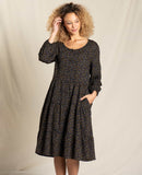 Manzana Tiered Long Sleeve Dress