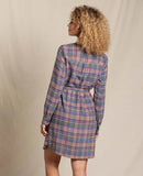 Re-Form Flannel Shirtdress