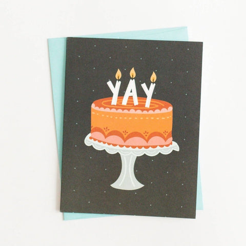 Yay Birthday Greeting Card