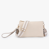 Izzy Woven Crossbody - Lt. Beige