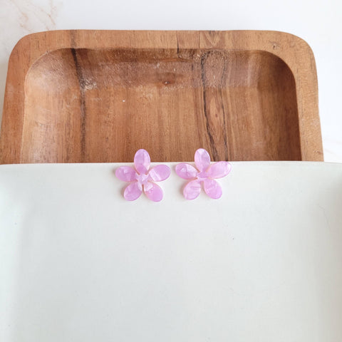 Blossom Studs - Purple