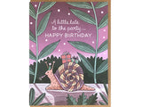 Belated Birthday Snail Card