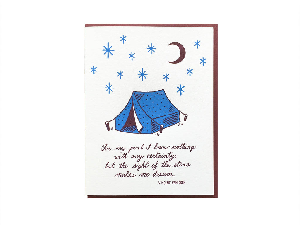 Van Gogh Quote Card