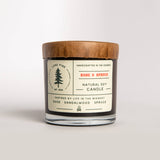 Rose & Spruce Soy Candle