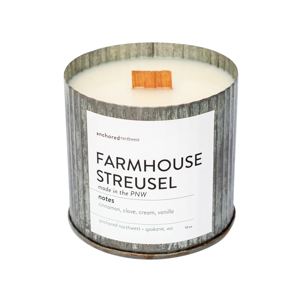 Rustic Vintage Candle - Farmhouse Streusel