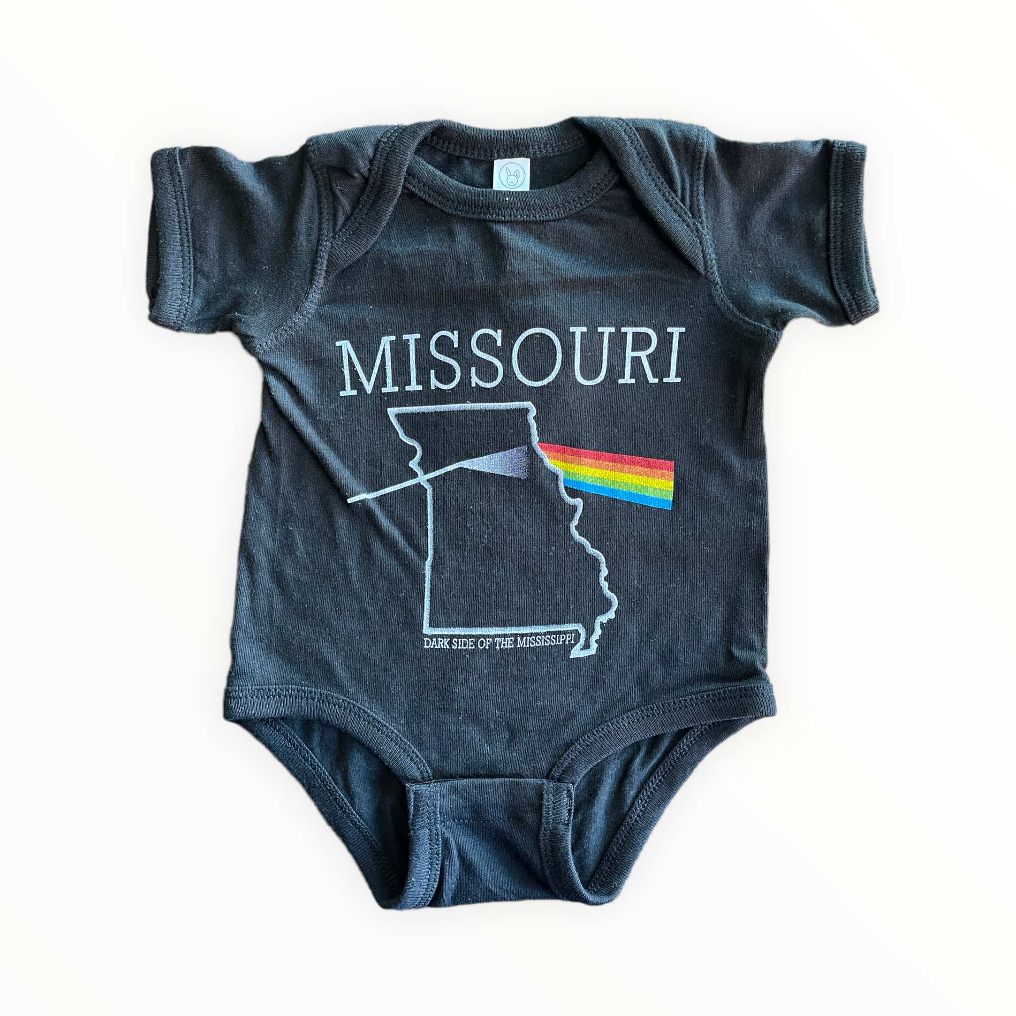 Dark Side of the Mississippi Onesie