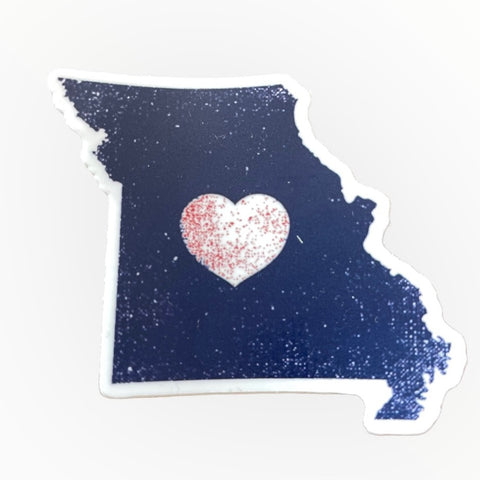 Missouri Heart Sticker